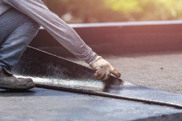 Professional Interior Drainage System technician working in Chester, MD